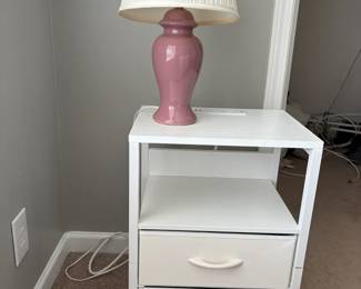 Nightside Table With Lamp
