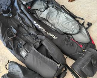 Golf Travel Cases By Taylormade And Club Glove