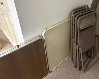 Folding Tables And Chairs