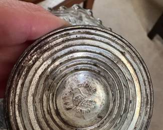 Duchin Silver Weighted Bowl