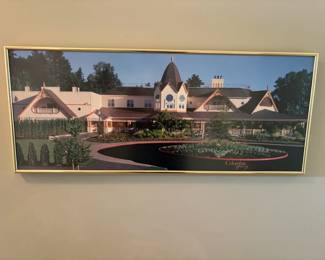 Framed Columbia Winery Print