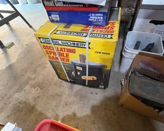 . . . oscillating spindle sander