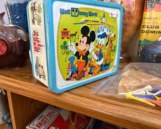 . . . vintage Disney lunch box
