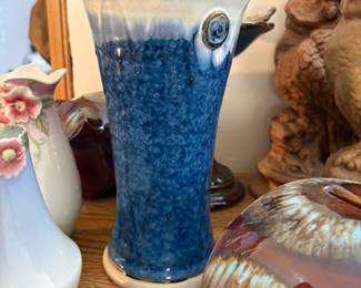 . . . large pottery vase