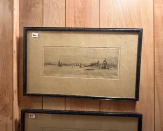 . . . signed vintage art