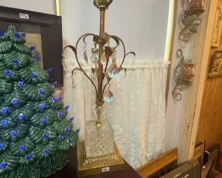 . . . crystal lamp