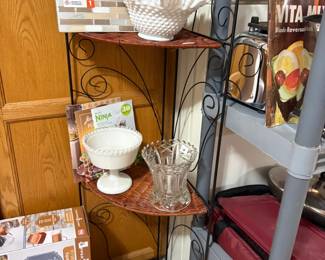 . . . open shelf unit
