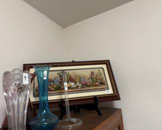 . . . cute bird art and vases