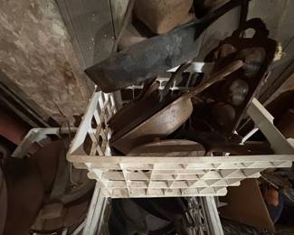 . . . more cast iron pans