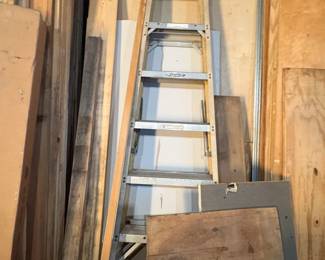 . . . aluminum ladder