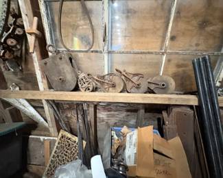 . . . vintage pulleys