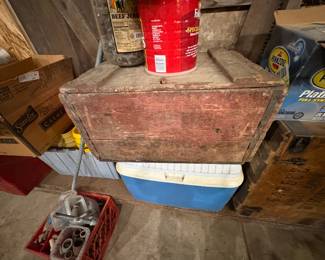 . . . another wood crate