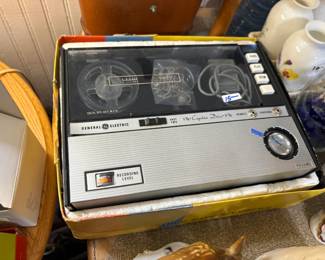 . . . vintage tape recorder