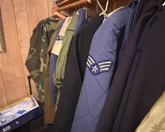 . . . military clothing