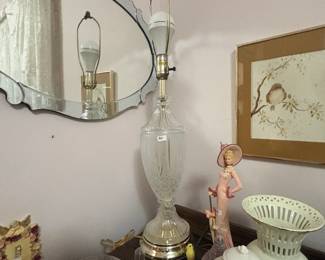 . . . crystal lamp
