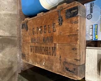 . . . vintage wood box