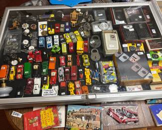. . . Hot Wheels collection and vintage transistor radios