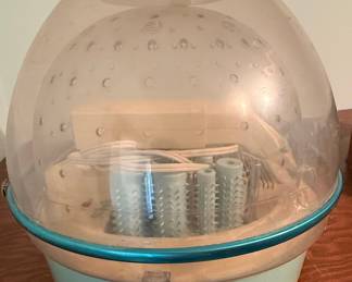 Vintage Lady Sunbeam Bonnet Hair Dryer