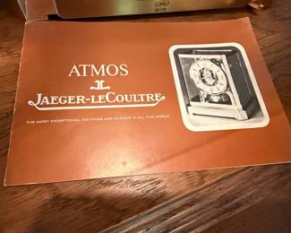 Jaeger-LeCoultre Atmos Style Mantel Clock