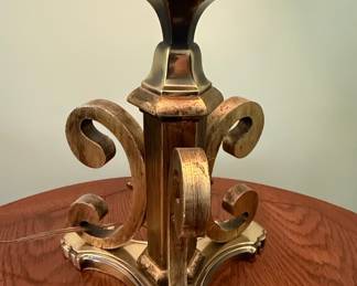 Vintage Stiffel Twisted Column Table Lamp Style