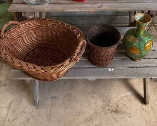 Assorted Decorative Vases and Baskets Collection