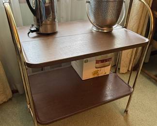 Bremshey Dinett Style Folding Serving Cart