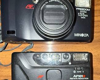 Minolta Freedom Zoom 135EX and AF101R Cameras