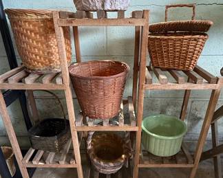Assorted Decorative Vases and Baskets Collection