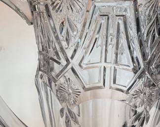 US Glass Athenia Pattern Trophy Vase