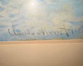 Claude Monet 'Vétheuil in Summer' Framed Print
