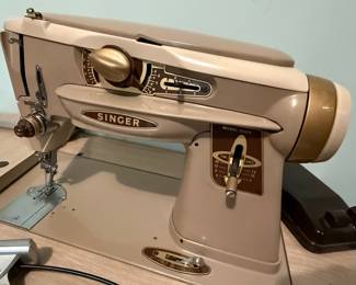 Singer 500A Rocketeer Sewing Machine and Desk