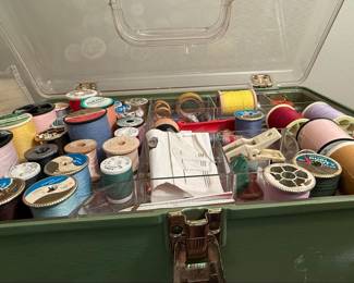Vintage Wil-Hold Style Sewing Storage Boxes (Set of 2)