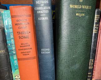 Vintage Science and Fiction Book Collection