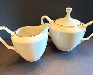 Lenox Montclair B501 Creamer, Sugar & Gravy Boat, Serving Dishes
