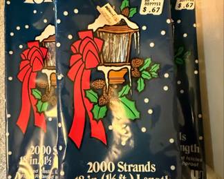 Assorted Holiday Decorations