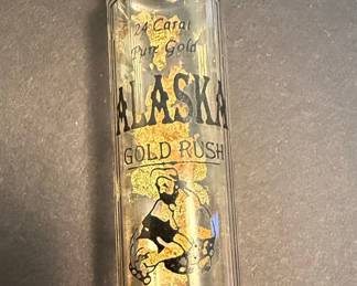 Alaska Gold Rush 24 Karat Pure Gold Flakes Vial