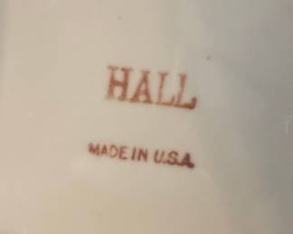 Hall China Style White Ceramic Pitcher