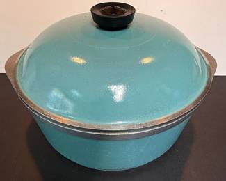 Club Aluminum Turquoise Dutch Oven 4 Quart