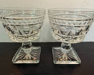 Indiana Glass Colony Park Lane Sherbet Cups