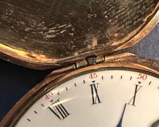 Elgin Gold Filled Engraved Pocket Watch