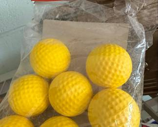 Assorted Vintage Sports Balls Collection