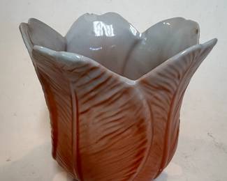 Tulip Style Ceramic Planter - Made in Taiwan
