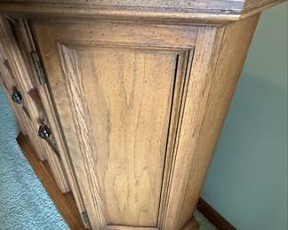 Drexel Furniture Esperanto Collection Hexagonal Cabinet