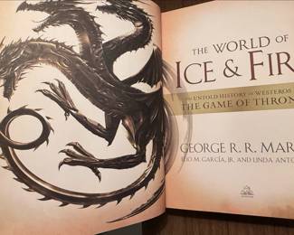 The World of Ice & Fire Hardcover Book