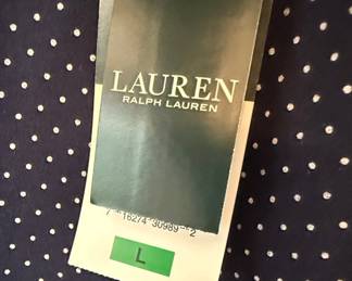 Lauren Ralph Lauren Polka Dot Pajama Top