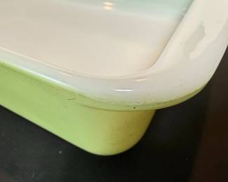 Vintage Pyrex Lime Green 232 Baking Dish
