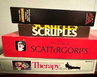 Vintage Board Games Lot