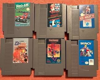Nintendo NES Game Lot - 6 Games