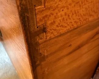 Traditional Style Nightstand with Rosette Detail
