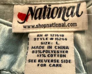 National Style Button-Front Sleepwear Tops